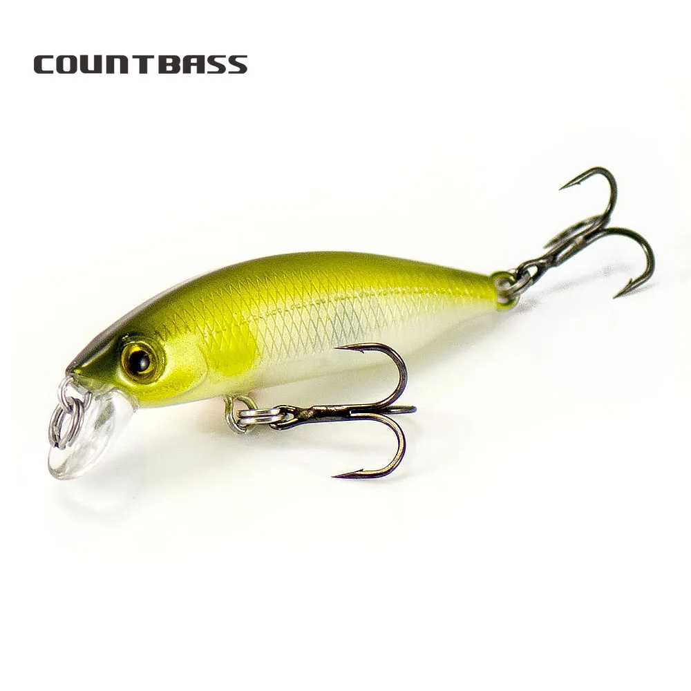 COUNTBASS-señuelo duro que se hunde, cebo de pesca de 48mm, 1-7/8 ", 3,7g, 1/8 oz.