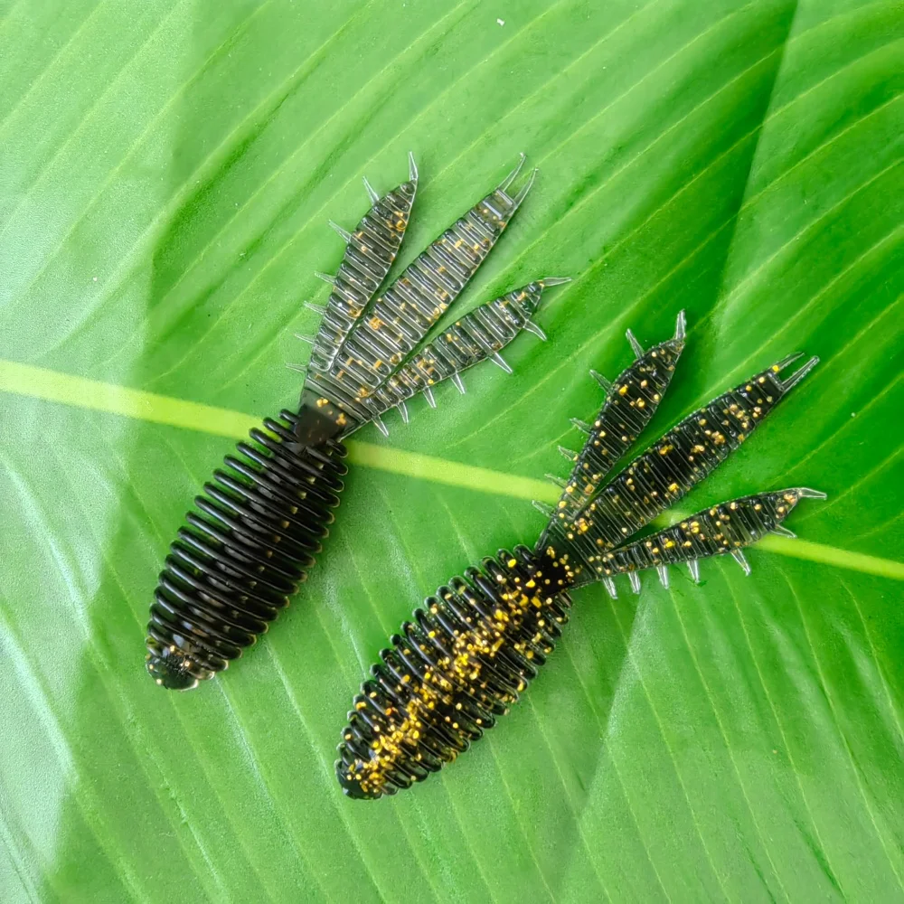 24 Uds 95MM gusano silicona suave señuelo de pesca fuelle enmalle Artificial Lucio lubina Swimbait aparejo para cebos de pesca leurre souple