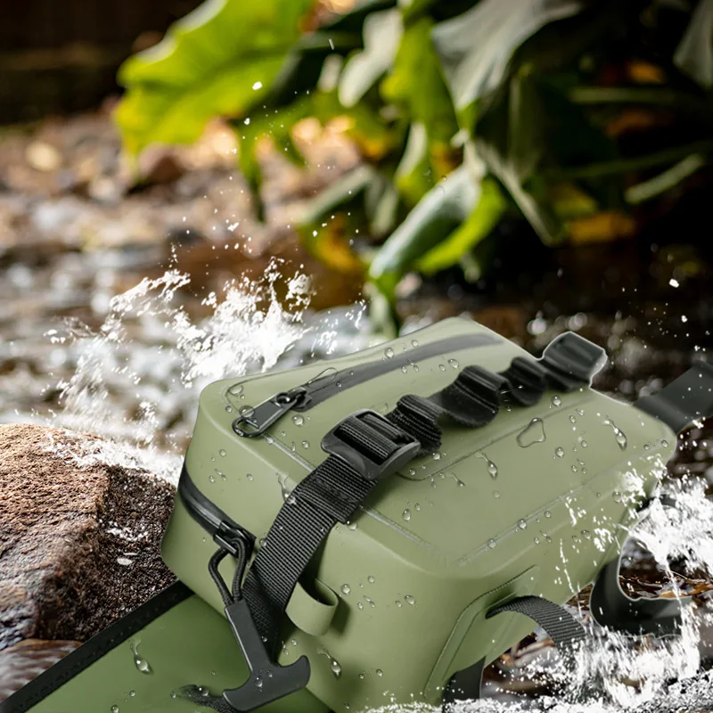 Bolso de hombro para pesca, aparejos de pesca, bolsa impermeable, capacidad para exteriores, Señuelos de Pesca, caja de línea, accesorios de almacenamiento - imagen 2