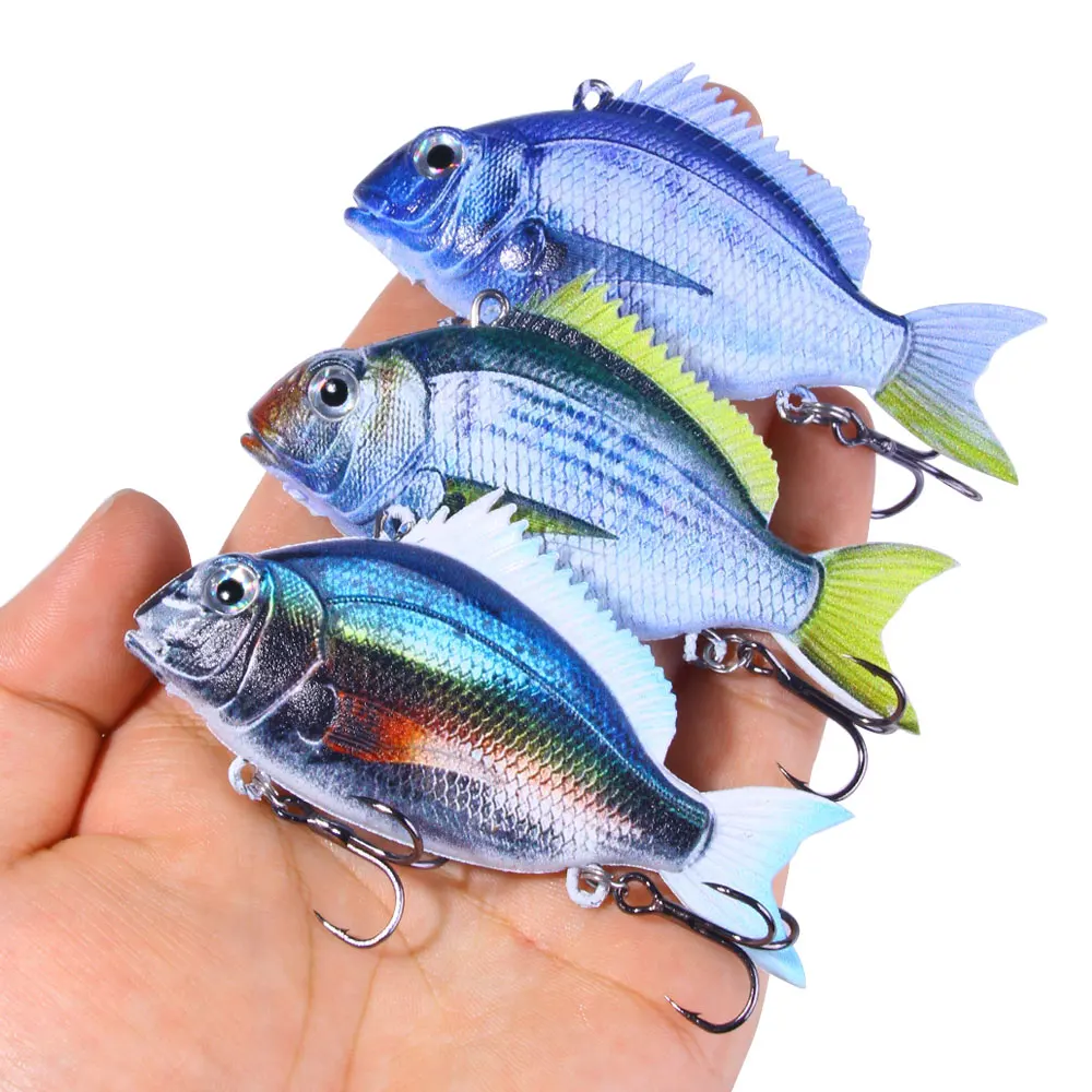 Señuelos de pesca blandos VIB, 12,5g, 25g, 30g, diseño realista, Swimbait dinámico, vibración que se hunde, cebos de pesca de mar para invierno, Wobblers, 1 ud. - imagen 3