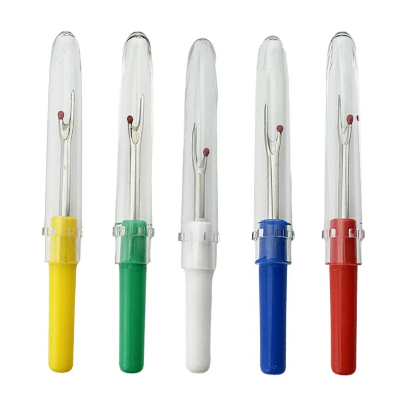 Descascador de puntadas de costura, cortador de hilo, herramienta de costura, Kit de costura antideslizante, recolector de cables de punto de cruz para proyectos de bricolaje y manualidades