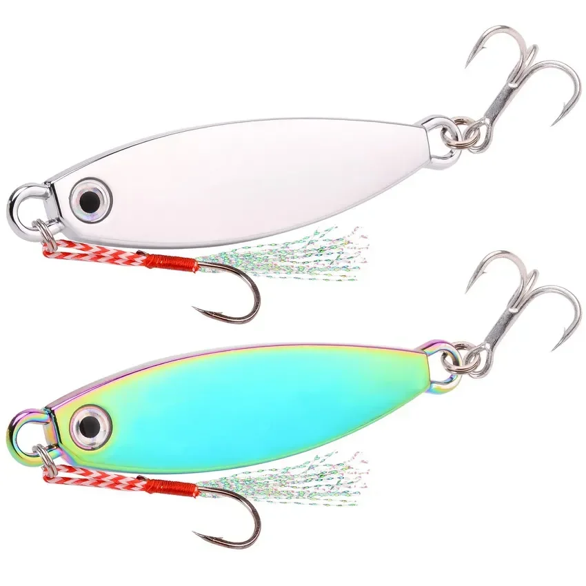 Señuelo de Metal fundido para pesca, cebo Artificial de 5/7/10/15/20/30g para Jigging, aparejos de pesca SwimBait - imagen 2