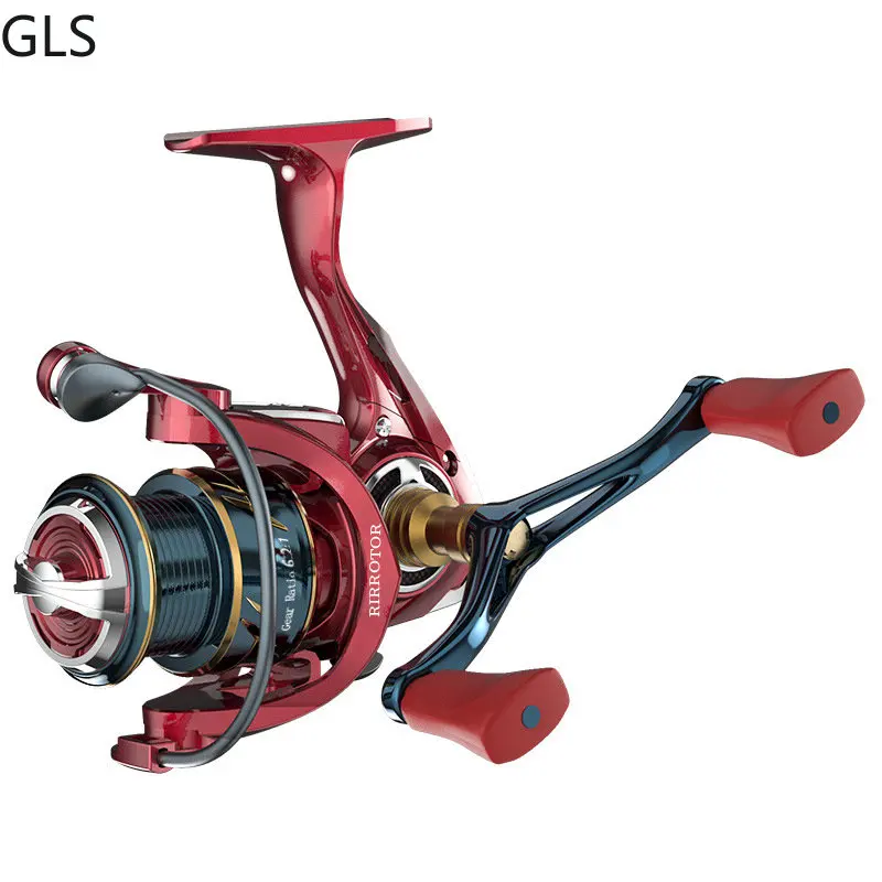 Cjx-series-carrete de pesca de Metal grabado fino, relación de engranaje 6,2: 1, rueda giratoria de lubina de agua salada, herramientas de fundición