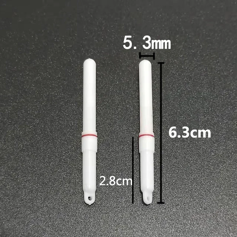 10 unids/lote palo de luz con batería recargable cr425 rojo/verde/linterna palo electrónico flotadores luminosos accesorio lámpara Led D018 - imagen 3