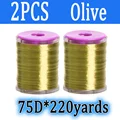 2pcs Olive 75D
