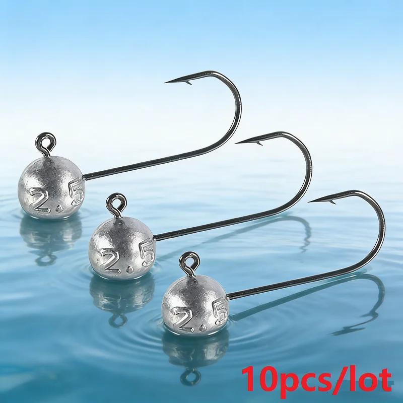 Anzuelos de acero al carbono con púas afiladas para pesca de lubina - imagen 5