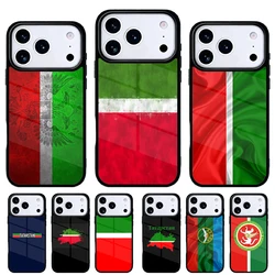 Funda para iPhone con bandera de Tatarstán y carcasa trasera