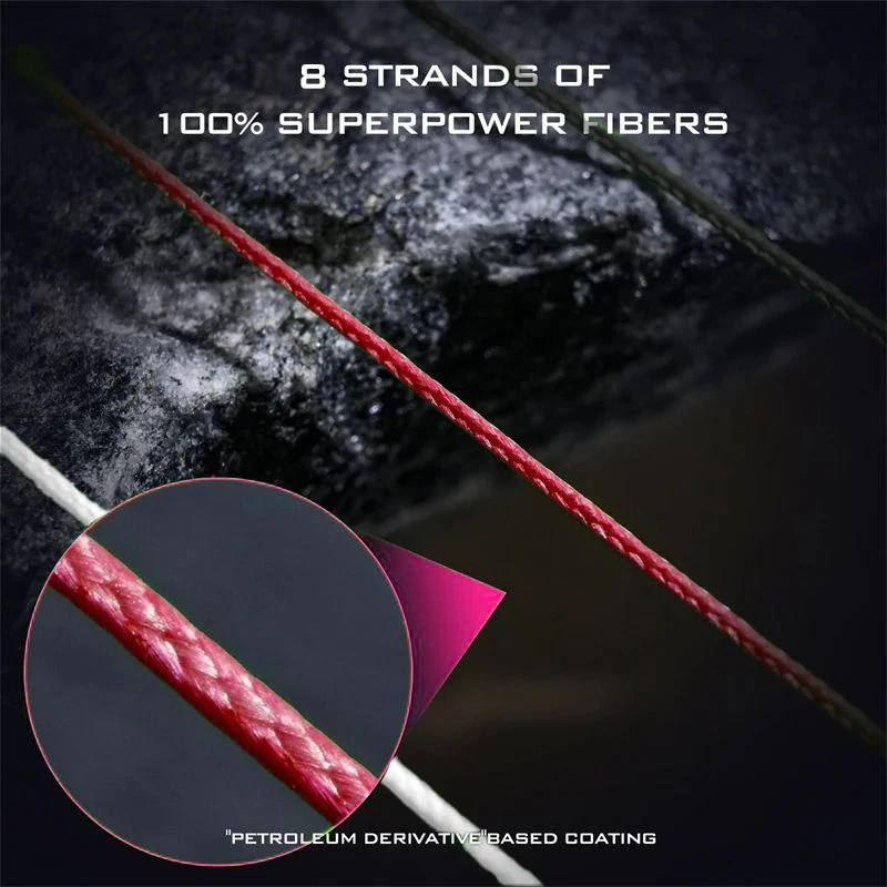 Nuevo 2024 hilo de pescar trenzado 8 hebras 300M 500M 1000M multifilamento súper potente resistente al desgaste cable de pesca para alambre de aguas saladas - imagen 4