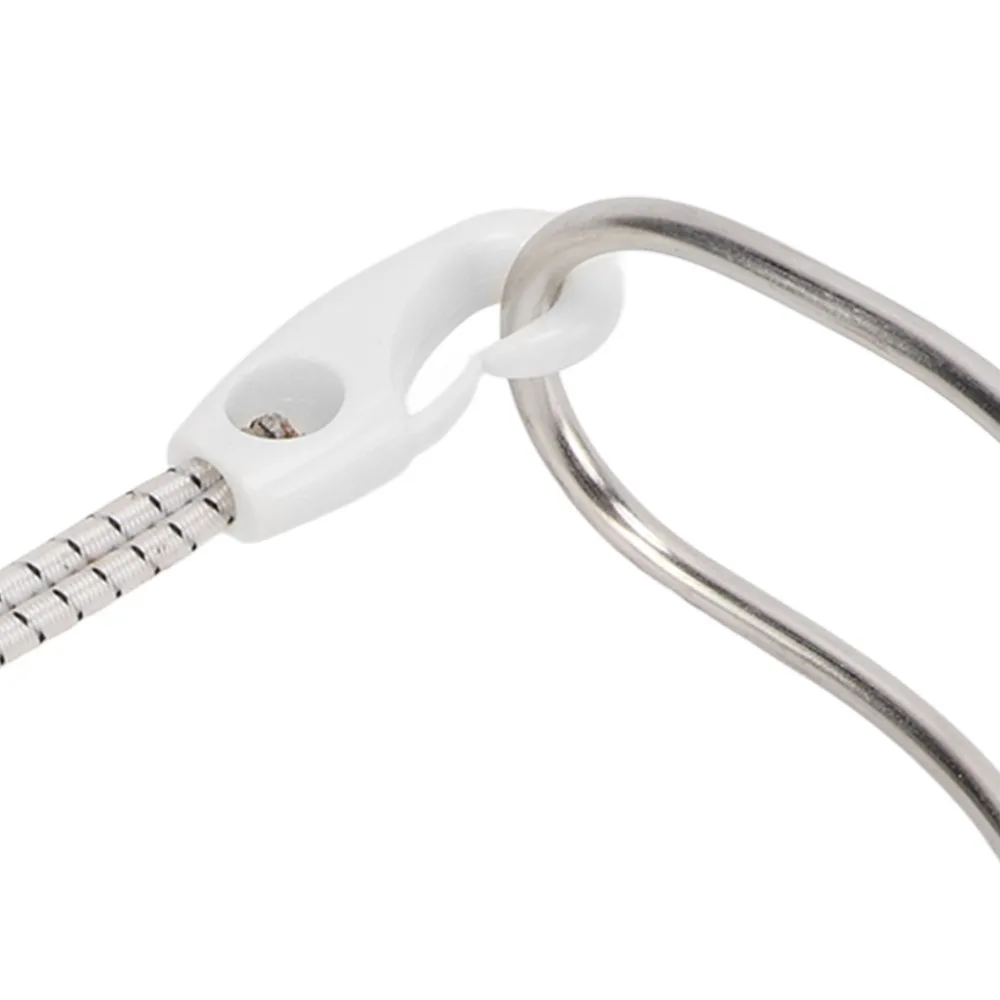 Aro salvavidas herradura con soporte ajustable – Acero inox - imagen 2