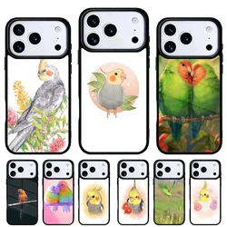 Funda iPhone con diseño de loro – Carcasa trasera protectora