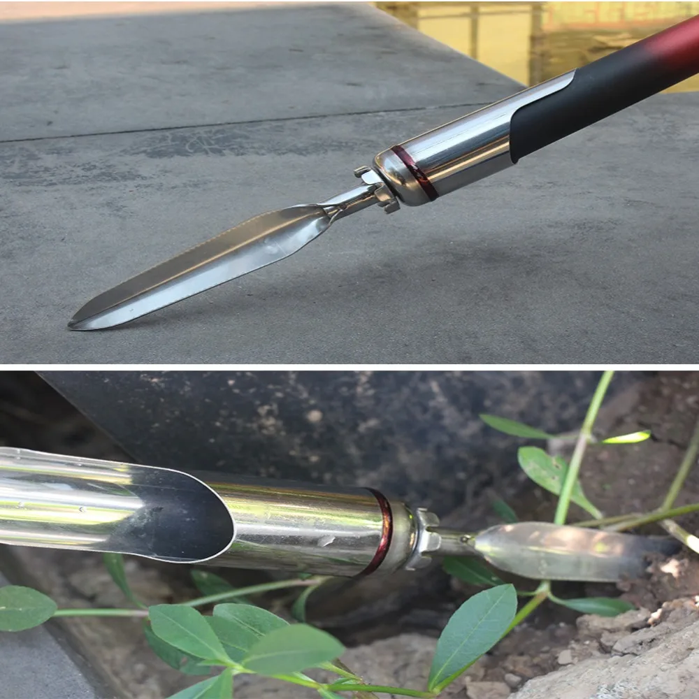 Una herramienta de jardinería versátil diseñada para precisión y facilidad de uso