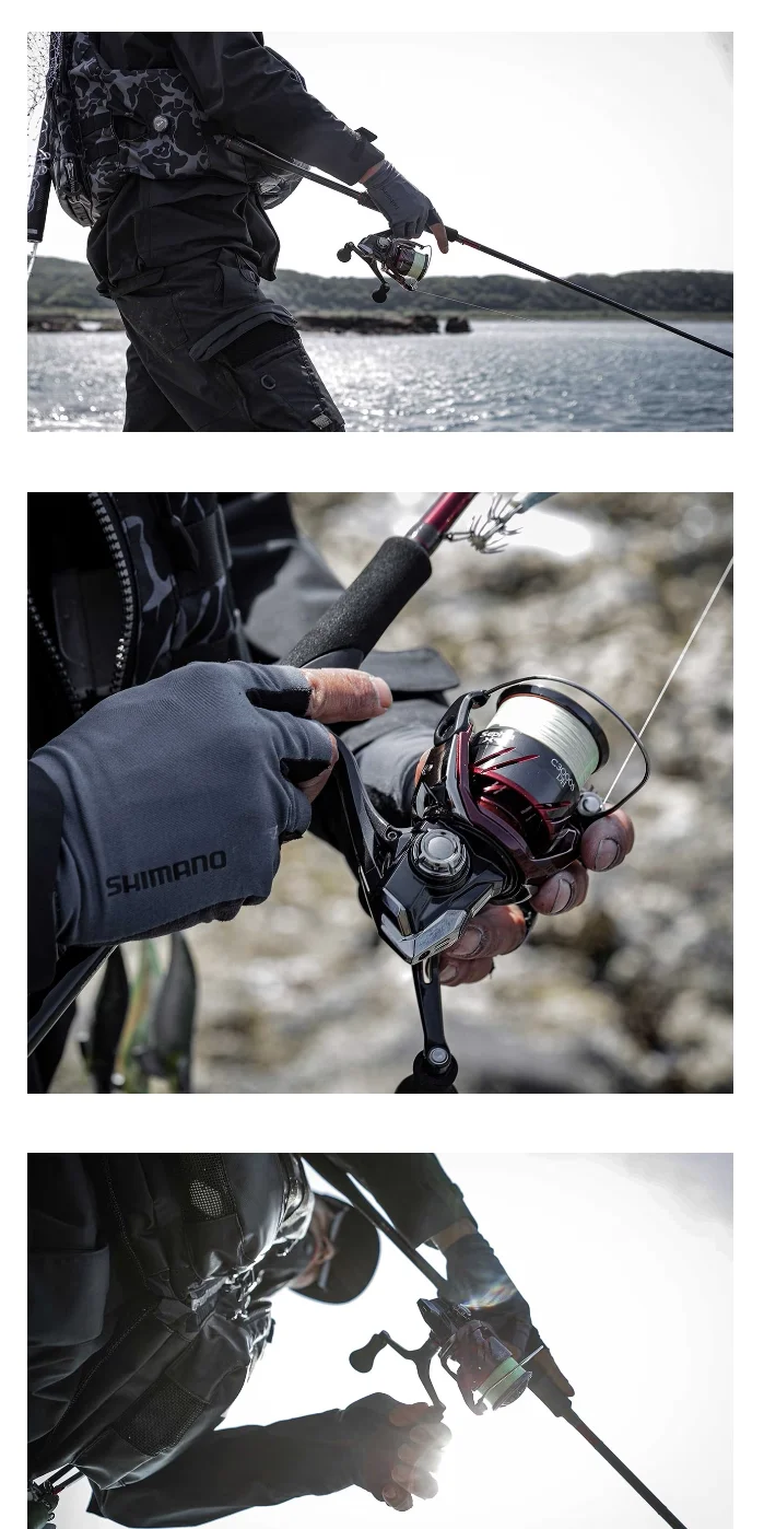 SHIMANO Sephia XR 2024 con el rotor en posición