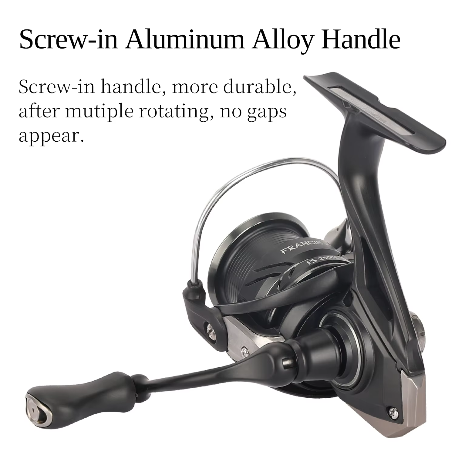 Carrete de pesca giratorio TSURINOYA FS PRO FRANCIS 4kg arrastre 165g carrete poco profundo 5,2: 1 9 + 1 rodamientos versátil lubina de fundición larga - imagen 2