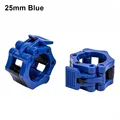 2Pcs 25mm Blue