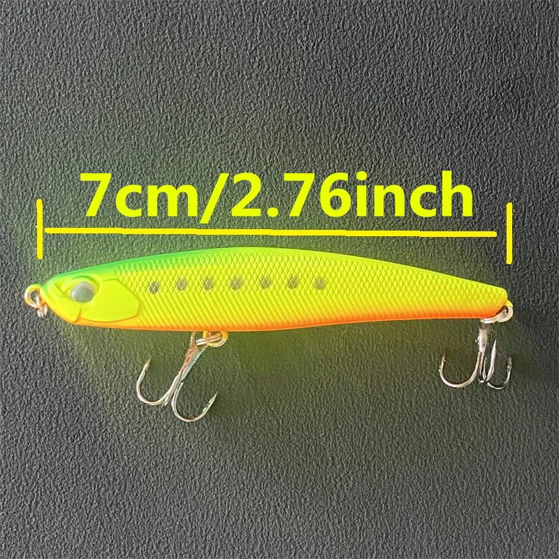 LURETV Japón Duo mismo estilo Bay Ruf Seek 65HW lápiz sumergido Ultra largo alcance lanzamiento boca sensación pescado 9001 - imagen 5