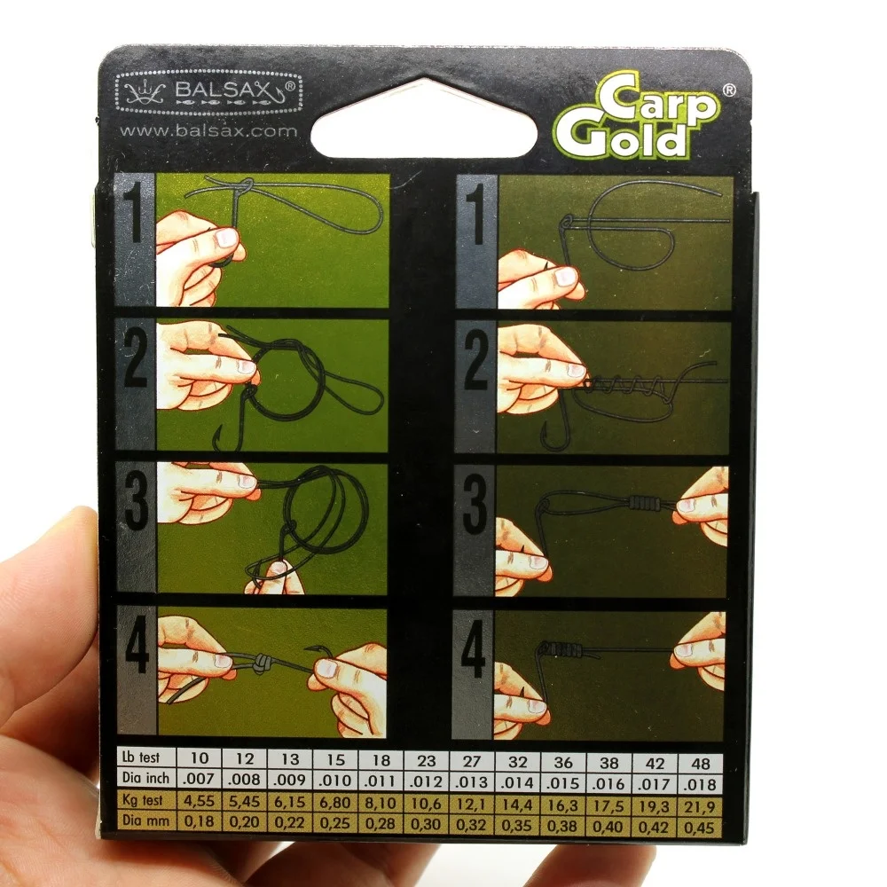 TAKEDO-sedal de pesca de carpa especial, alambre de nailon dorado, línea principal que se hunde, línea de pesca de carpa, 0,18- 0,45mm, 150m, 10-48LBS - imagen 5