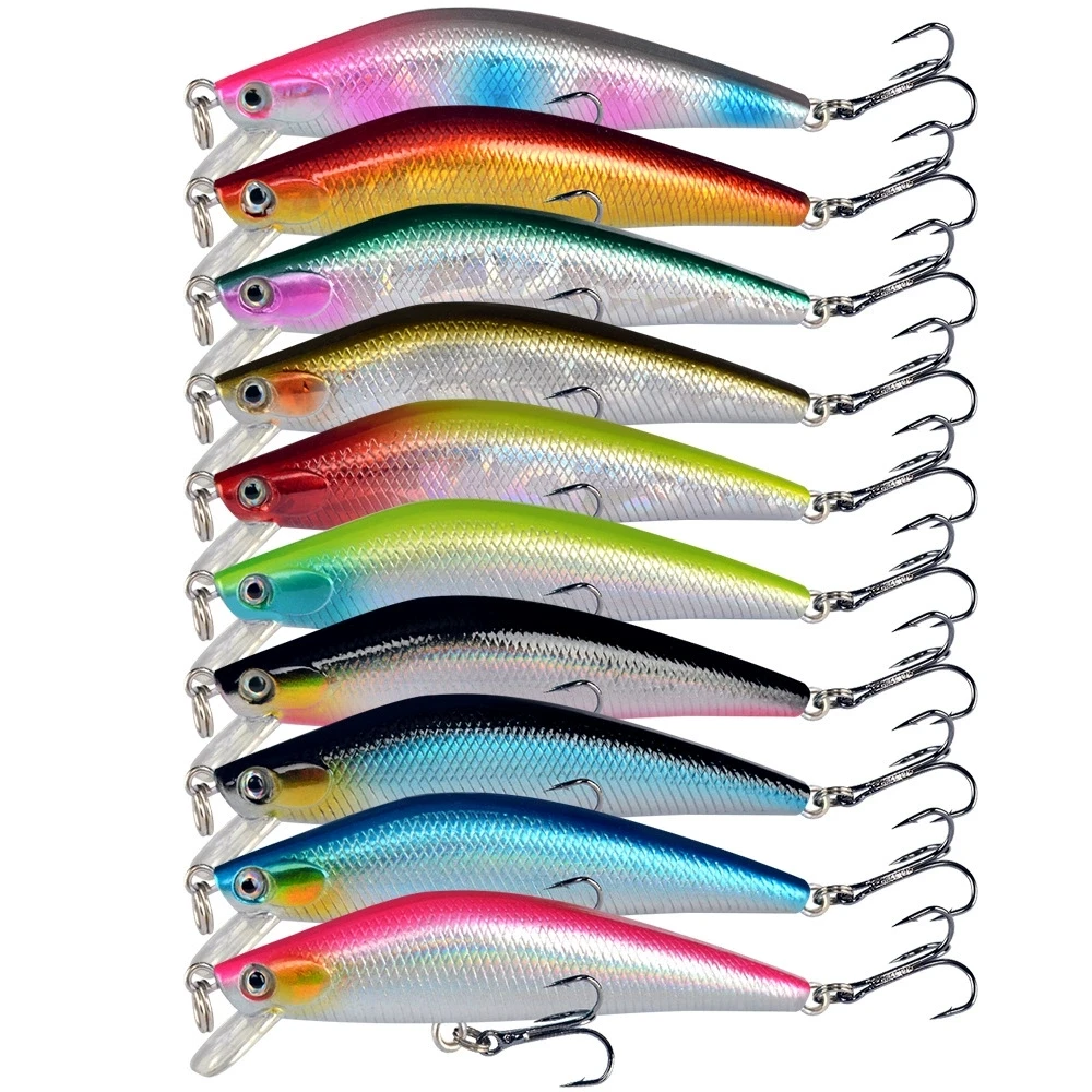 1 Uds Japón modelo caliente hundimiento Minnow Señuelos de pesca 7,5 cm 7,5g Jerkbait Bass Pike Carkbait Wobblers Swimbait cebo profesional - imagen 5