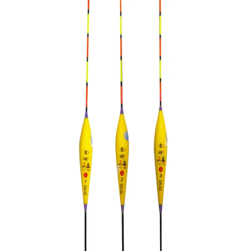 Juego de flotadores de pesca verticales, boya Bobber, flotadores de pesca, flotador fluctuante, Nano boya de agua para accesorios de pesca, 5 uds. - imagen 4