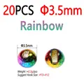 20pc 3.5mm Rainbow