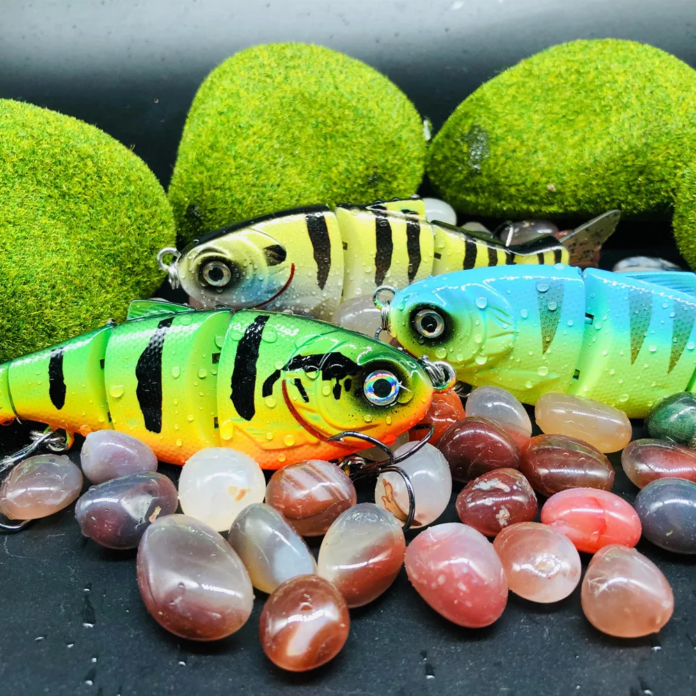 GREENSPIDER-señuelo de piezas de cuerpo duro, aparejo de cebo de pesca de lucio, articulado, 140mm/38,8G, Swimbait, nuevo - imagen 3