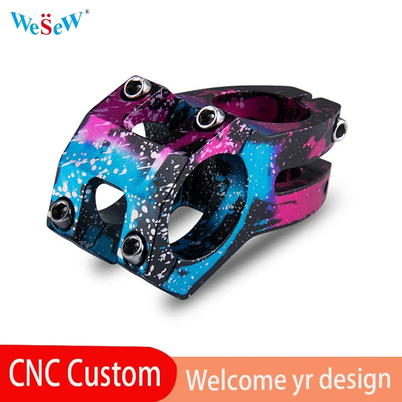 Abrazadera Manillar WeSeW CNC Titanio – Aleación de Precisión