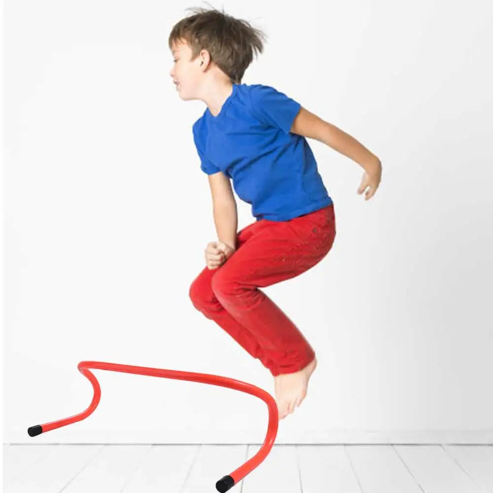 Entrenamiento de pies obstáculos entrenamiento plyométrico ajustable obstáculos de fútbol atletas de velocidad del pie obstáculos de velocidad ejercicio de escuadrón - imagen 3