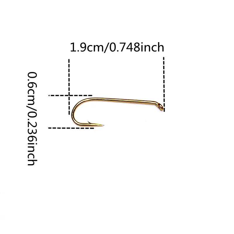 KKWEZVA-SEÑUELOS DE Mosca de pesca de 16 piezas, cebo de trucha, tipo flotante seco, similar al cebo de mosca artificial, aparejos de pesca - imagen 2