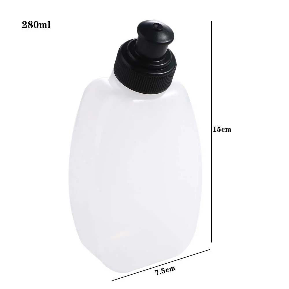Mochila de hidratación, botella de agua corriente de plástico de 280ML, botella para beber a prueba de fugas, riñonera, botella de agua deportiva para ciclismo - imagen 3