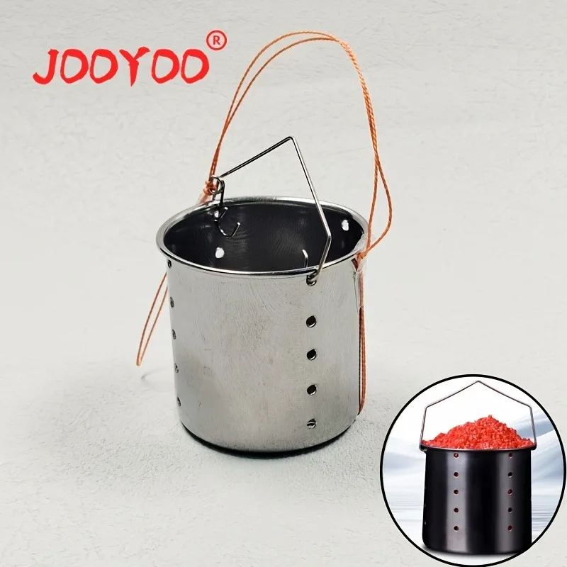 Gotero de cebo de agua profunda con jaula de acero inoxidable