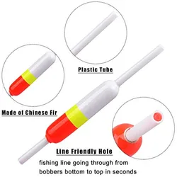Bobber antideslizante de madera para trucha y lubina