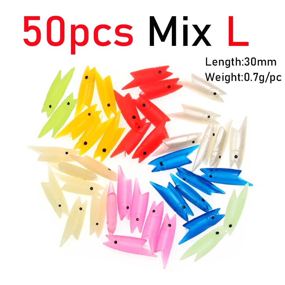 50pcs L Mix
