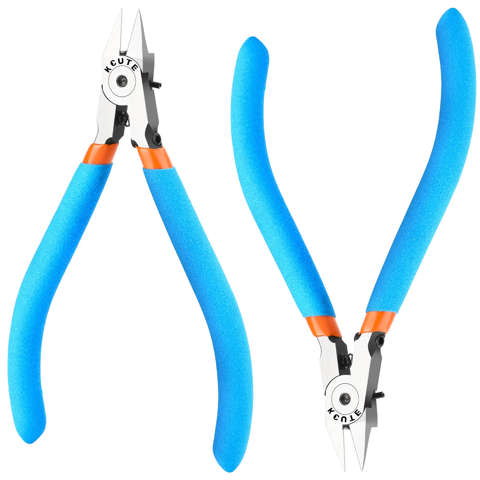 Alicates de corte LTOOLS con mango azul y hoja de acero al cromo vanadio