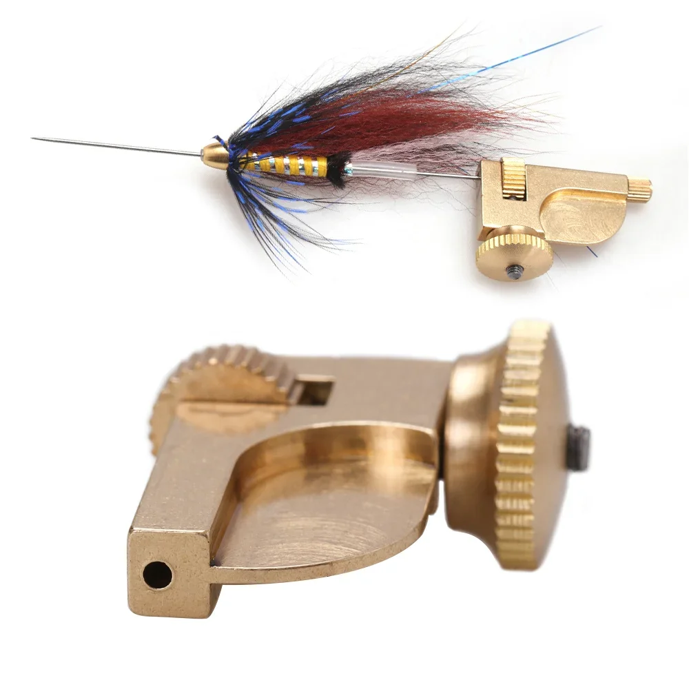Wifreo, 1 Juego de herramientas para moscas, tubo de latón, adaptador de tornillo para moscas, herramienta de atado de moscas para Streamer, salmón, trucha, Steelhead, cebos de señuelo de pesca - imagen 5