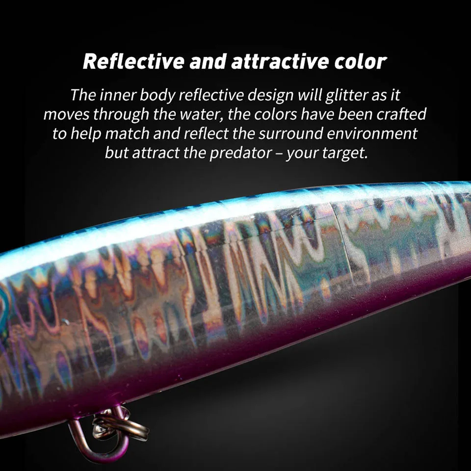 WALK FISH-señuelo de pesca Artificial, cebo duro, lápiz de hundimiento, 105mm, 28,4g - imagen 4