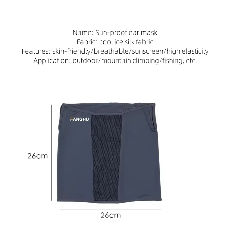 Polaina de cuello de ciclismo y protección UV unisex de golf: máscara de protección solar de verano transpirable para actividades al aire libre - imagen 2