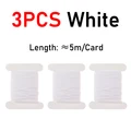 3 cards white