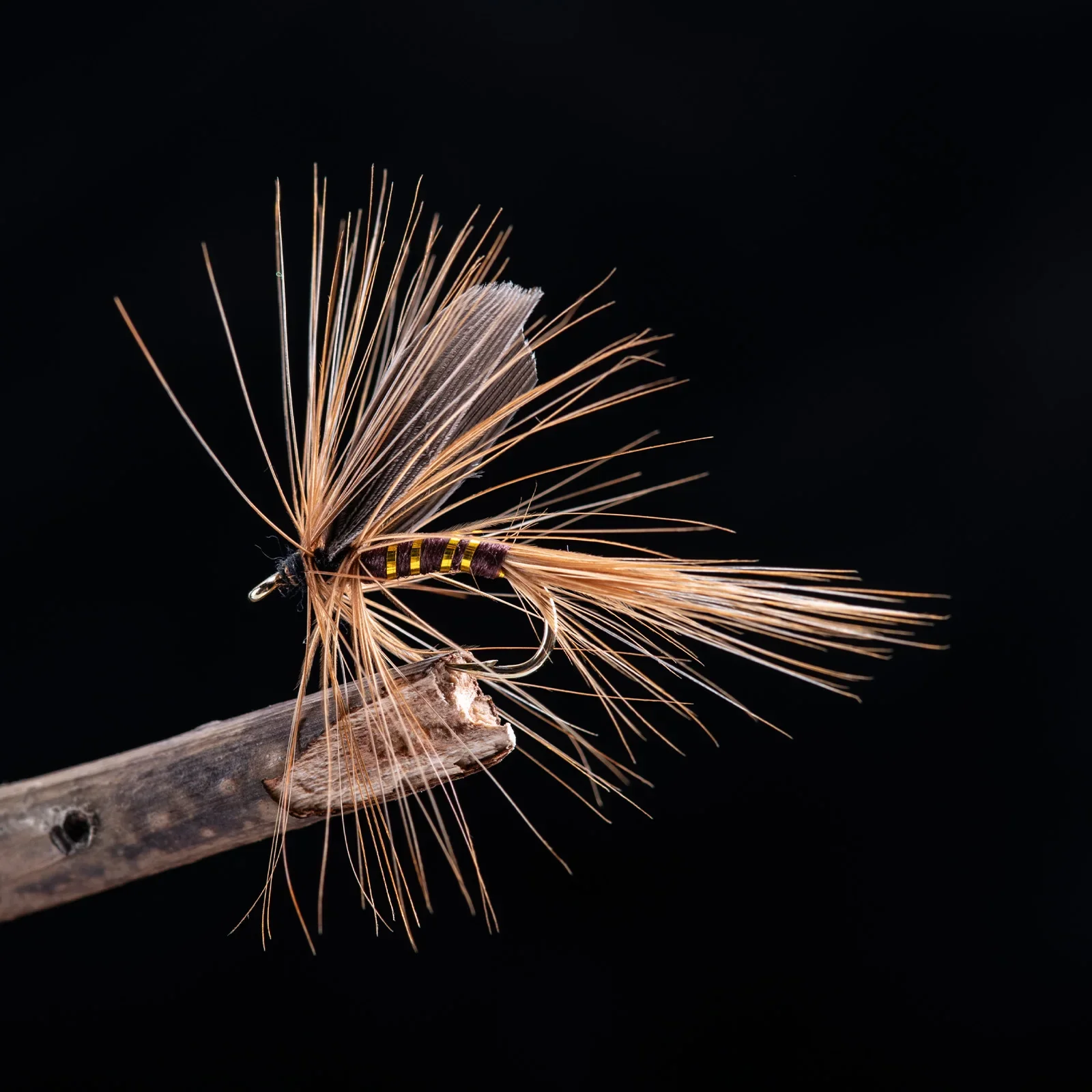 Goture Adams Dry Fly – Moscas secas imitación Mayfly y Caddisfly - imagen 2