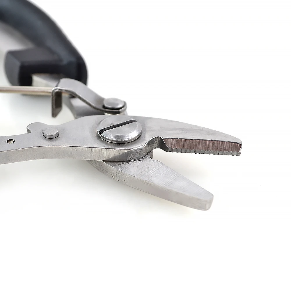 Hirisi-tijera de pesca fuerte de acero inoxidable y herramienta de nudo libre con bolsa, alicates de pesca de 3 colores, herramienta de aparejos - imagen 2