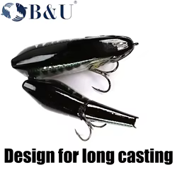 BU 190F Glide Swimbaits flotantes triple articulación para lucio