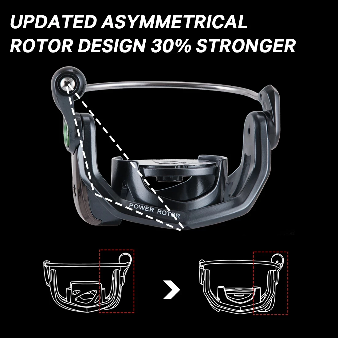 SeaKnight-carrete de pesca giratorio, sistema de arrastre de fibra de carbono de 28 libras, serie WR3/WR3X 5,2: 1, 2000-5000 - imagen 3