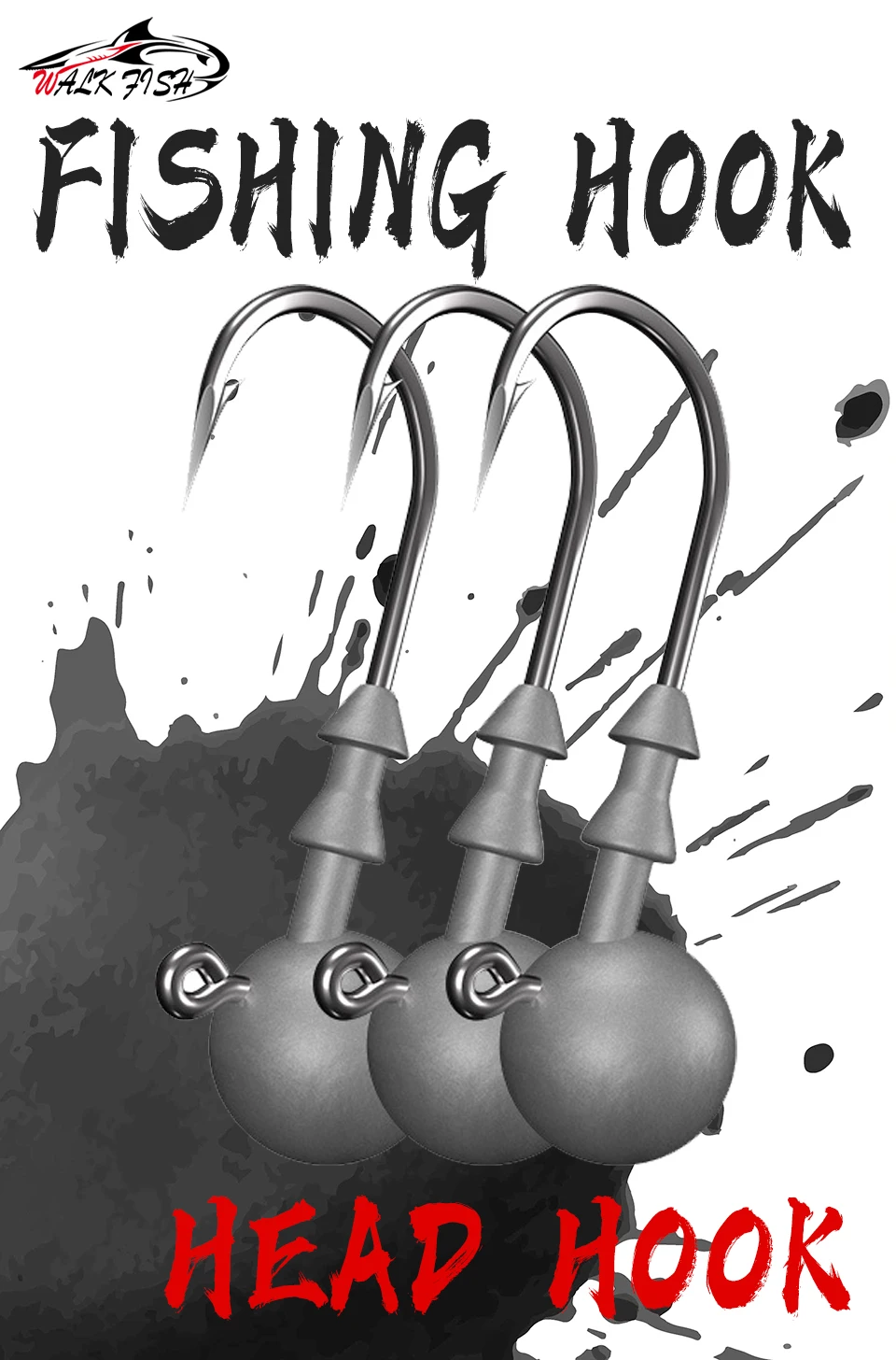 Experimente la emoción de la pesca con nuestros ganchos de cabeza duraderos