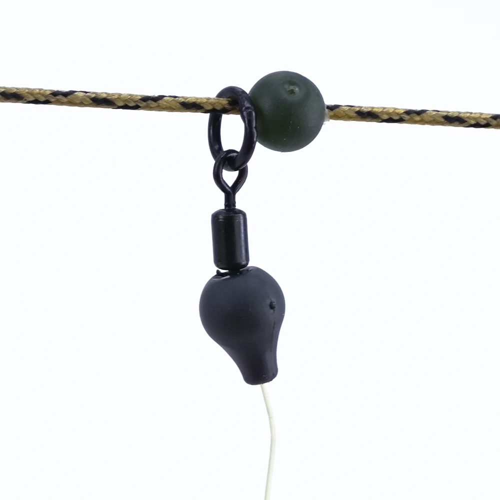 Hirisi-accesorios de pesca de carpa, gancho de cuentas giratorias de 0,42g, aparejo de extremo, cambio de plomo para aparejos de pelo AG211 - imagen 2