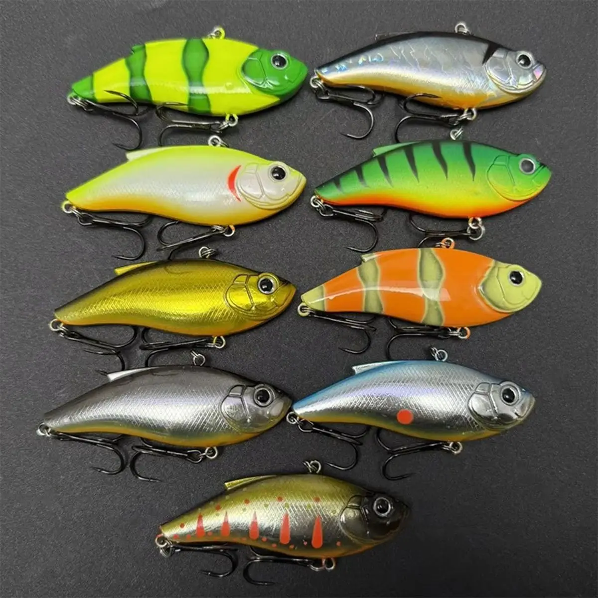 Señuelo de pesca VIB, 14,5g, 7,5 cm, cebo duro con vibración, lubina, Crankbait sin labios, Wobblers, agua salada, Lucio, señuelo de pesca en hielo - imagen 3