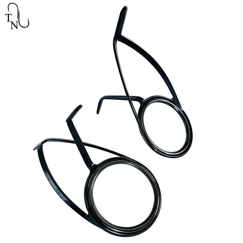 Guía de caña de pescar TN70 KW 8 - 50 #   Construcción de caña de pescar SIC RING, reparación de soporte de acero inoxidable, componentes de caña de pescar DIY, accesorios - imagen 2