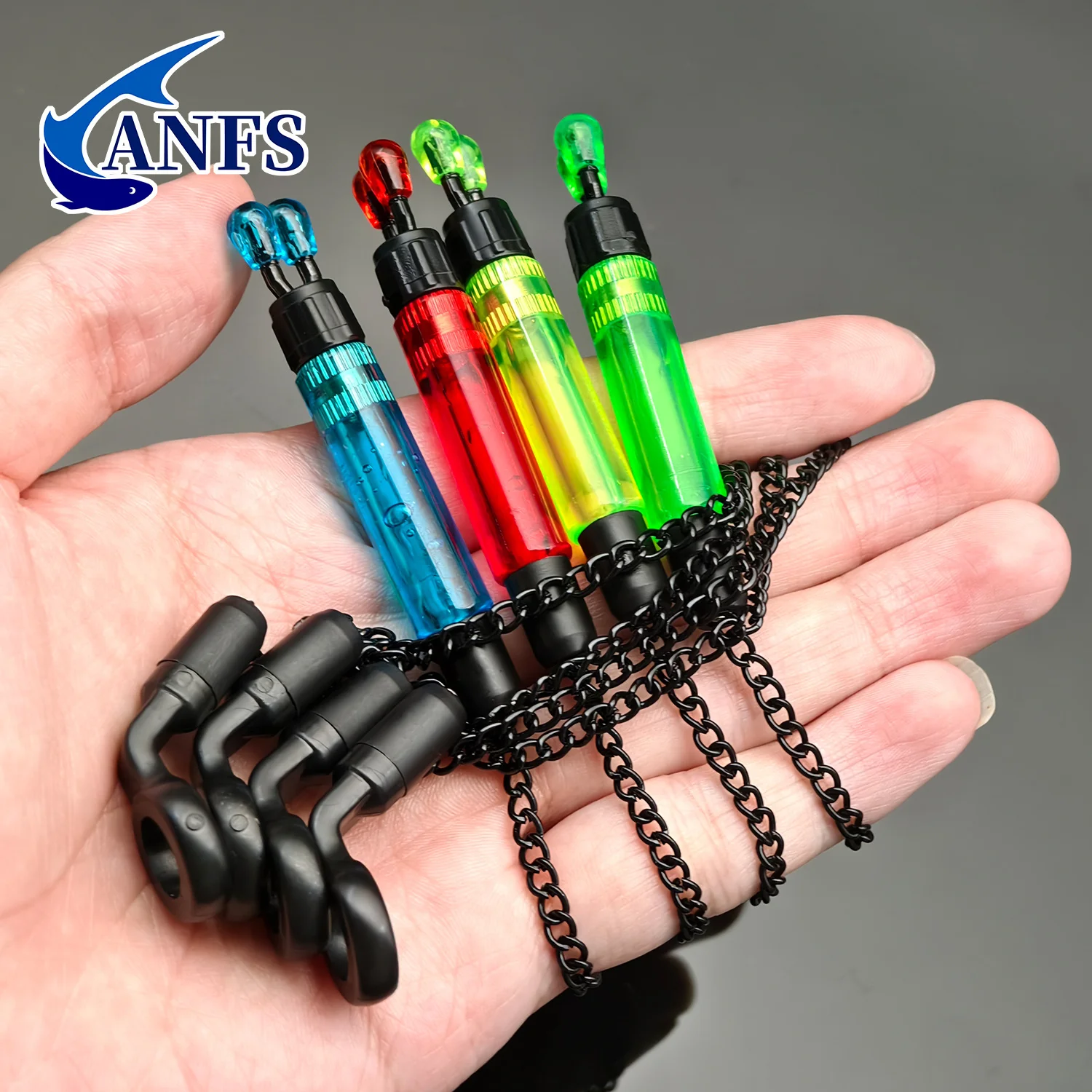 Bobinas de Swingers para pesca de carpa, 4 Uds., con caja para indicador de alarma de pesca, lo mejor para Navidad, perfecto para Acción de Gracias - imagen 3