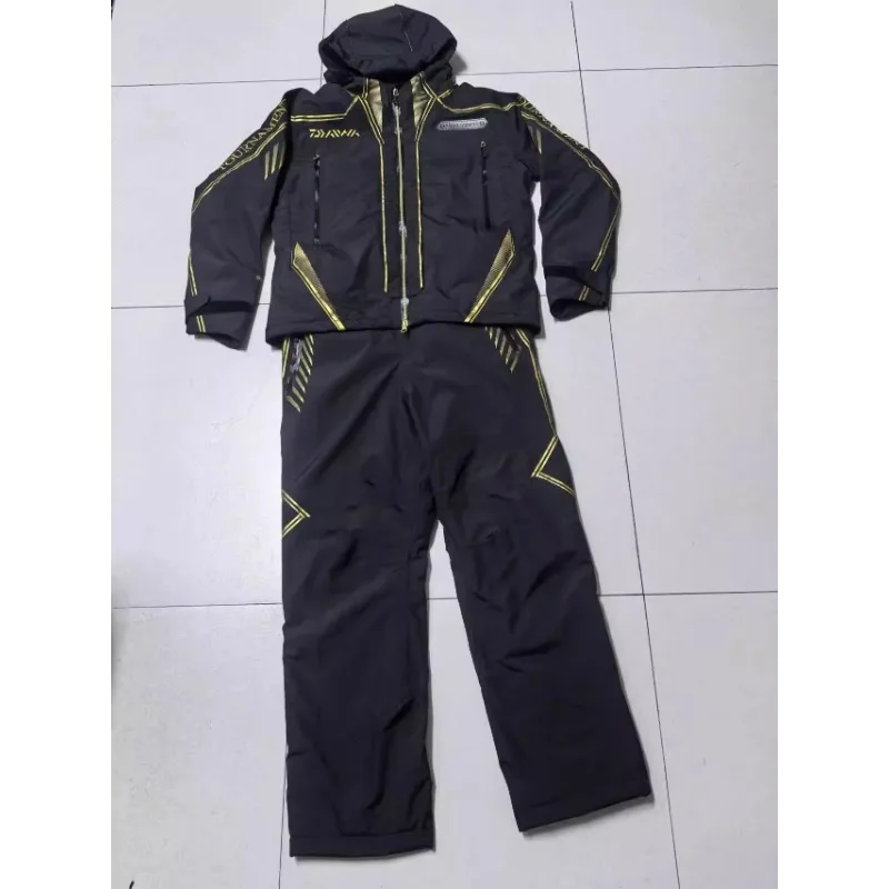 Traje de pesca impermeable DW – Chaqueta y pantalón cortaviento - imagen 2