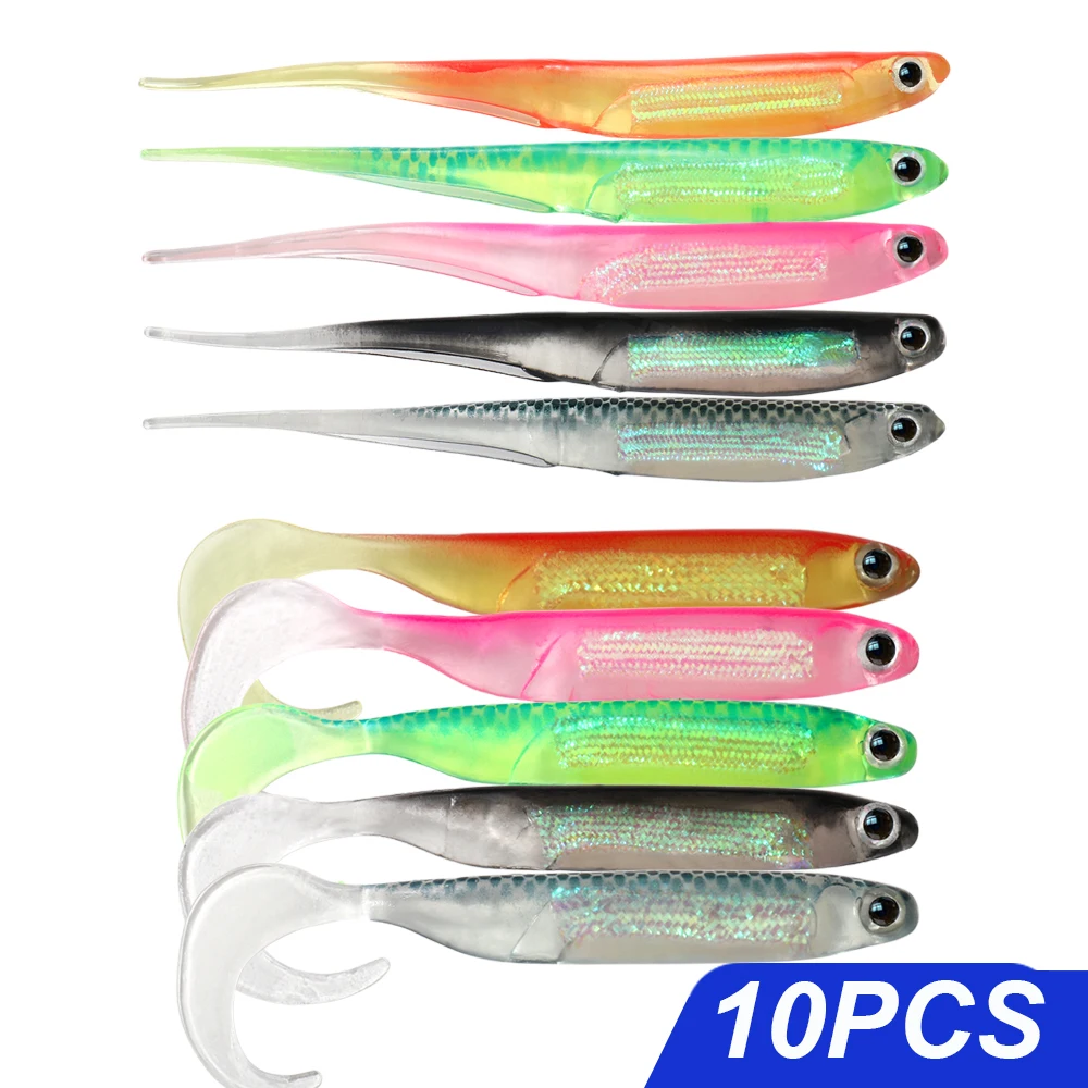 Vinilos paddle tail 3D – señuelos blandos natación para lubina y lucio - imagen 5
