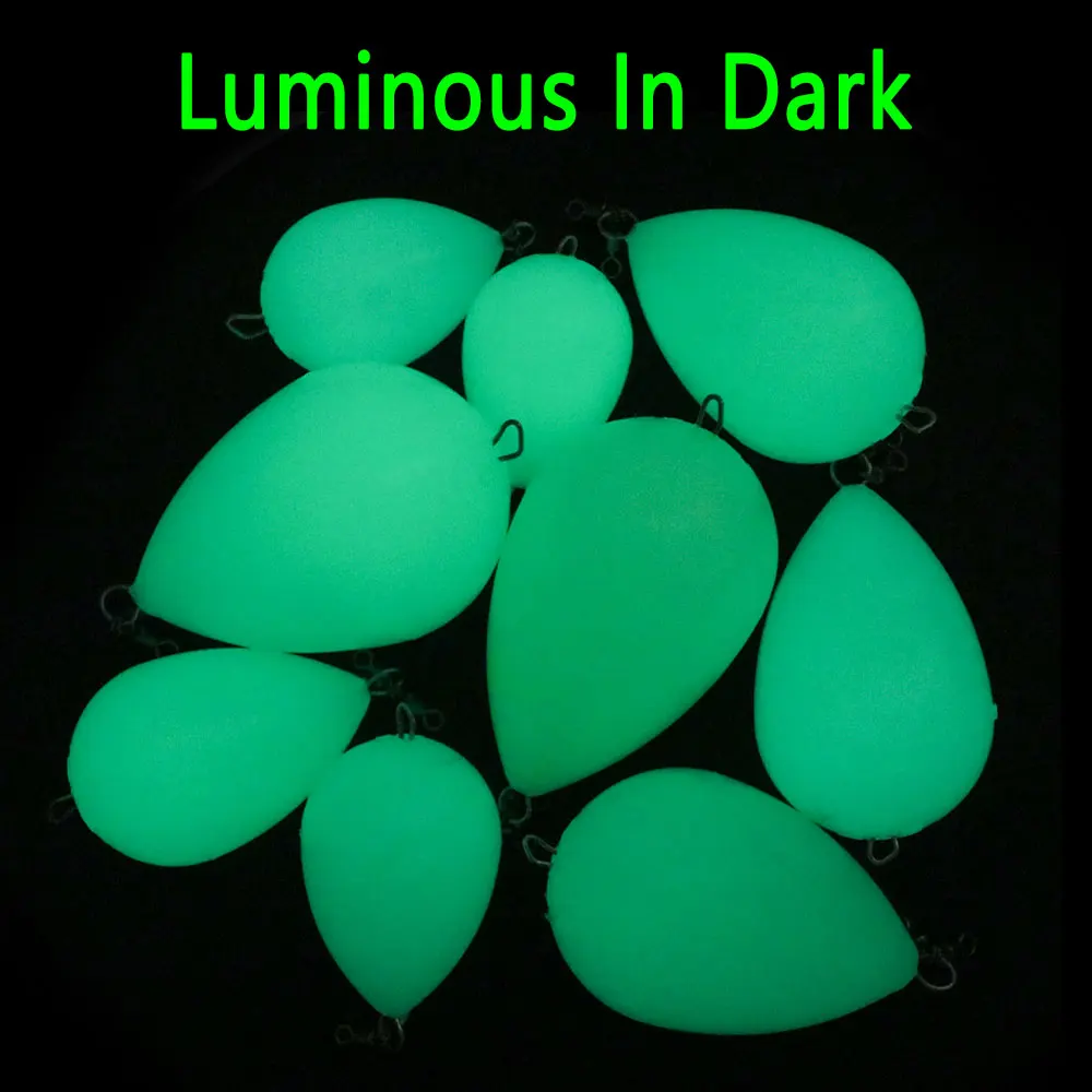 Bimoo flotador luminoso de pesca nocturna, cebo de fundición de larga distancia, aparejos de pesca - imagen 5