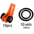 10PCS orange