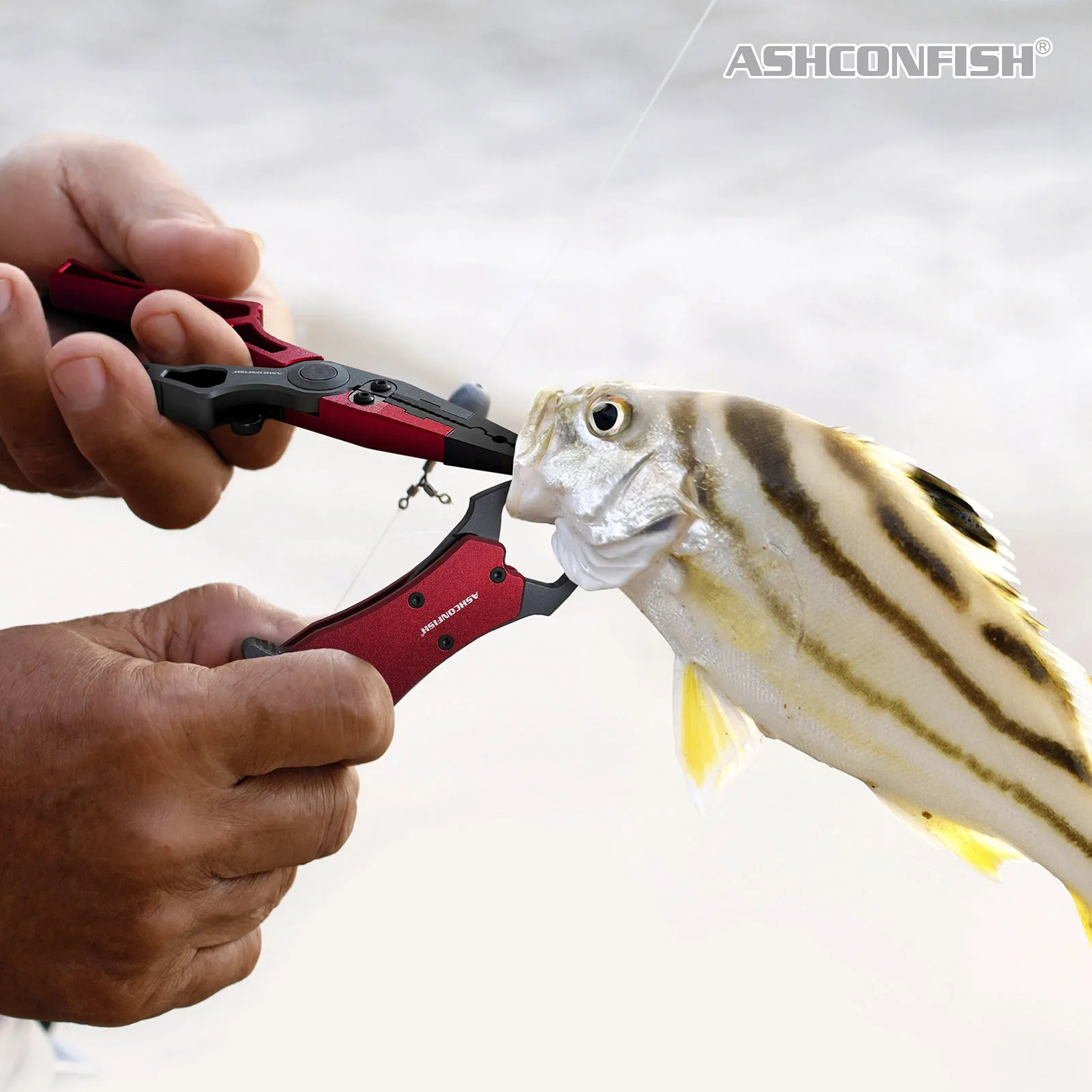 Alicates de pesca Ashconfish – Multifuncionales, ligeros y de aleación